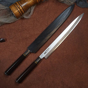 3Ebony Handle knife | Japanese Sushi Knife | That Kitchen Label