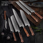 Load image into Gallery viewer, 7 pcs 73 Layers Japanese Knife Set
