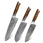 Load image into Gallery viewer, 3pcs Knives Set | Ironwood Handle Knives | That Kitchen Label
