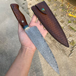 Load image into Gallery viewer, Picture on hand showing the best chef knife 
