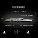 Load image into Gallery viewer, M390 Powder Steel Pocket Folding Knife
