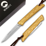 Load image into Gallery viewer, EDC Folding Pocket KnifeaOutdoor Hunting Knife | Golden Ferret Knife | That Kitchen Label
