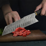 Load image into Gallery viewer, Cosmic Firefly Knife | Damascus Chef Knife | That Kitchen Label
